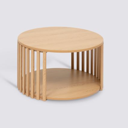 5five - Table basse VINKY Ø 60 cm marron