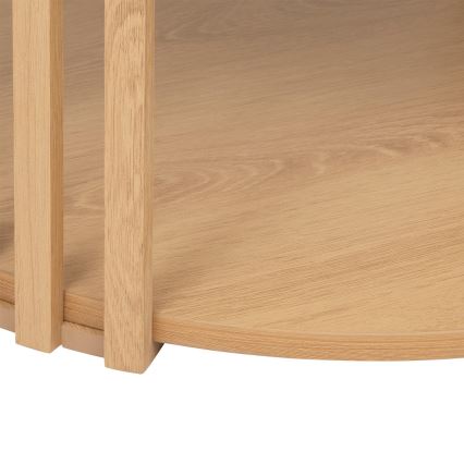 5five - Table basse VINKY Ø 60 cm marron