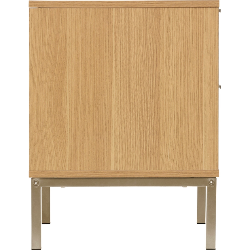 5five - Table de chevet ARCUS 40x40 cm marron