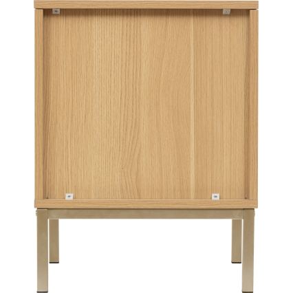 5five - Table de chevet ARCUS 40x40 cm marron