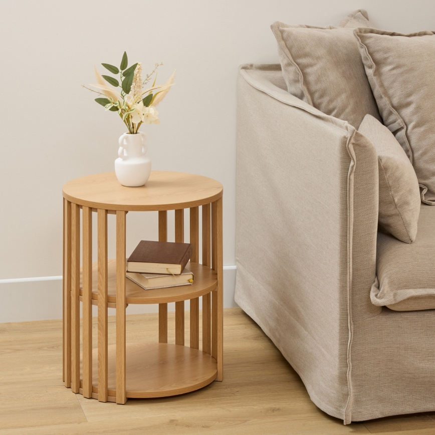 5five - Table de chevet GARDE 40 x 40 cm beige