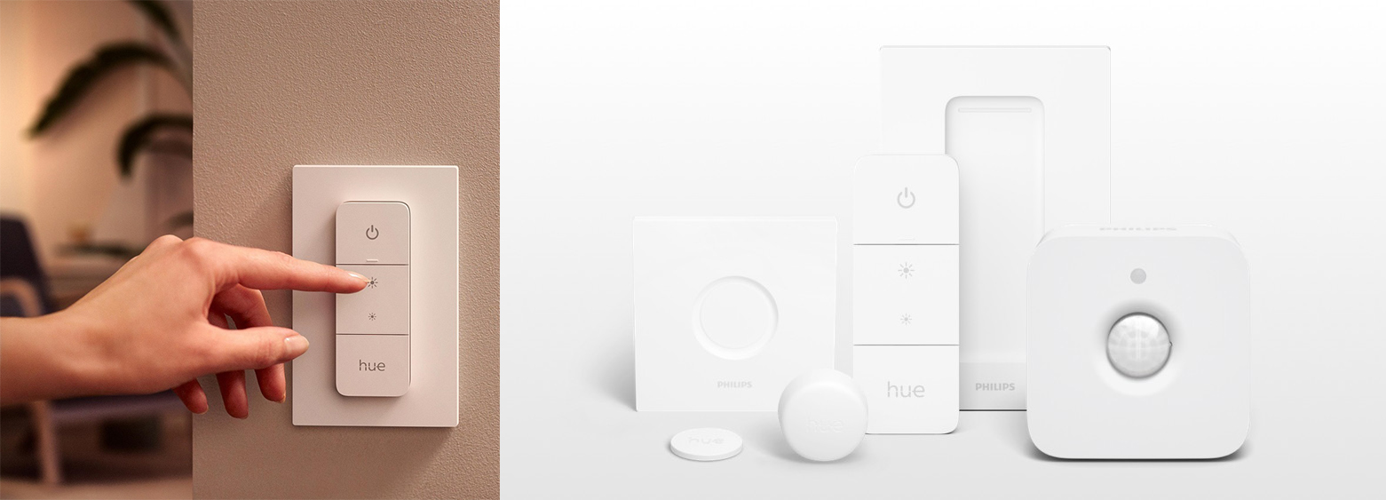 Accessoire pour lampe connectée Philips Hue Hue Dim Switch