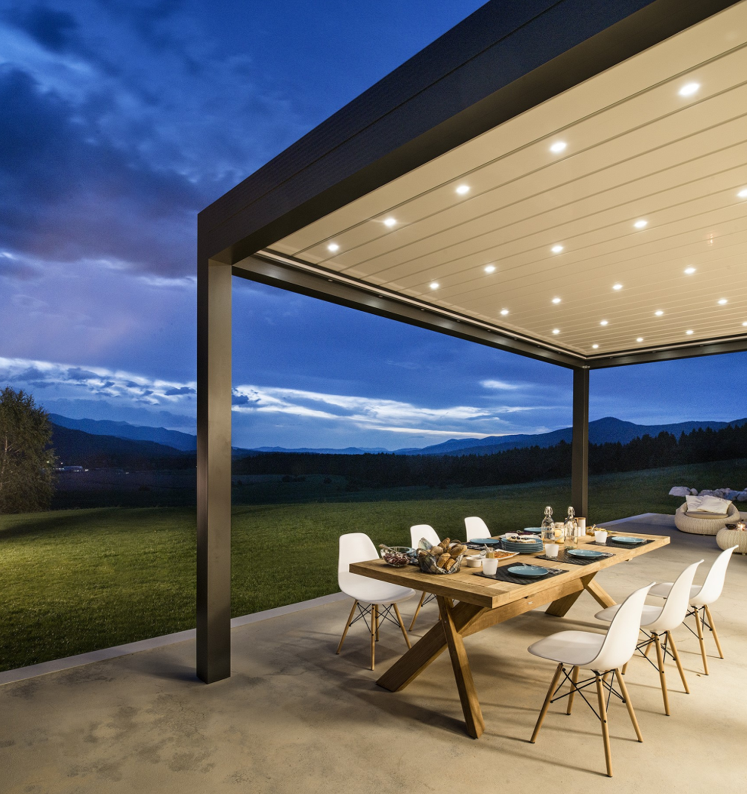 Eclairage LED pergola : 3 solutions pour illuminer votre terrasse