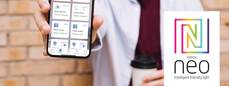 Contrôlez intelligemment l'éclairage avec Immax Neo