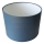 Abat-jour cylindrique universel de rechange pour douille E27, Ø 30 cm — bleu