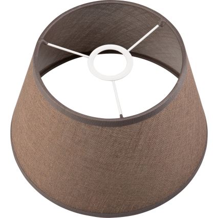 Abat-jour rechange pour suspension et applique murale ANTONIO E14 120x200 mm marron