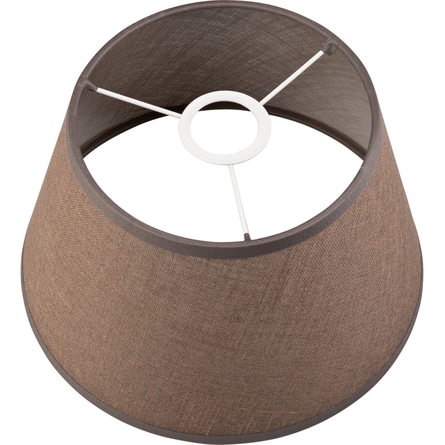 Abat-jour rechange pour suspension et applique murale ANTONIO E14 120x200 mm marron