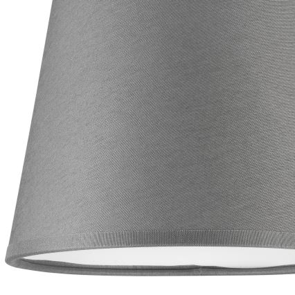 Abat-jour rechange pour suspension et applique murale ELLIE E27 d. 15 cm gris