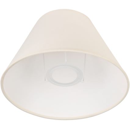 Abat-jour de rechange pour lampe de table JUTA E27, Ø 19 cm, crème