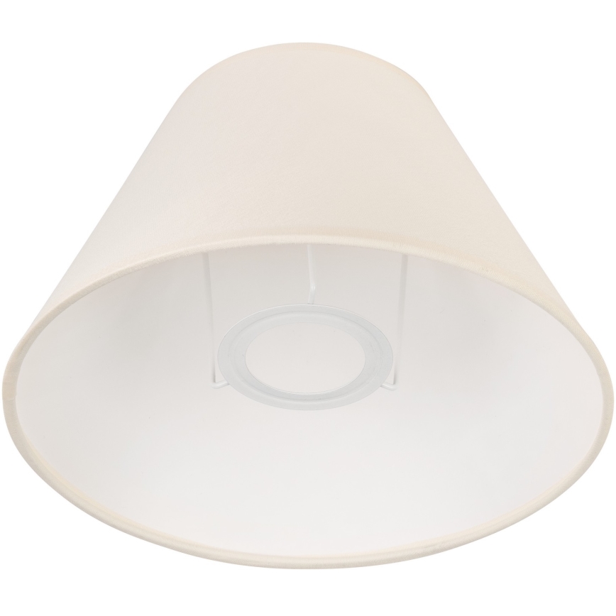 Abat-jour de rechange pour lampe de table JUTA E27, Ø 19 cm, crème