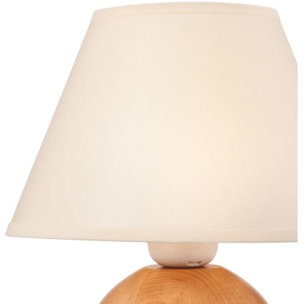 Abat-jour de rechange pour lampe de table JUTA E27, Ø 19 cm, crème