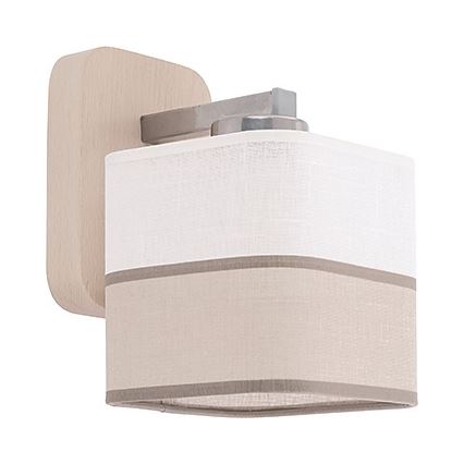 Abat-jour de rechange pour applique murale TONI E27, beige/blanc