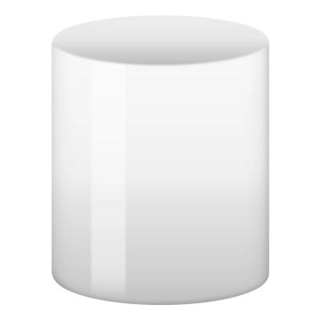 Abat-jour de rechange pour éclairage extérieur DALLAS E27 d. 8 cm blanc