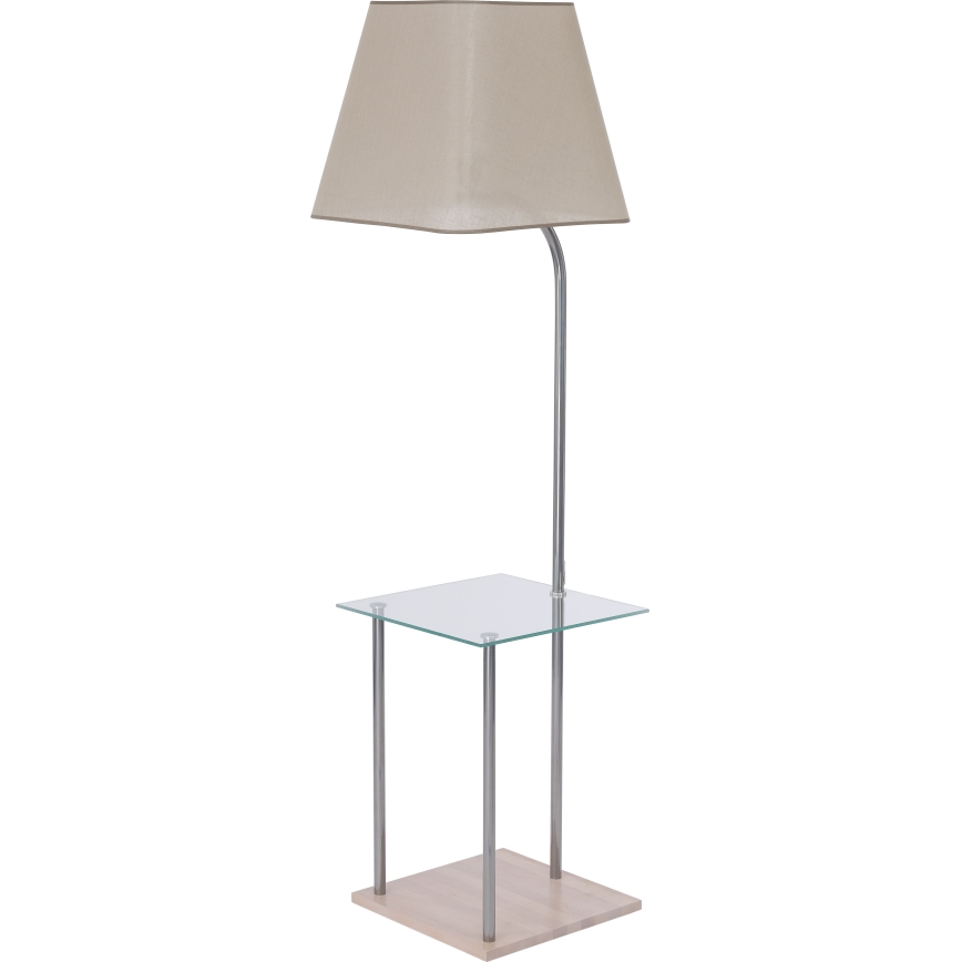 Abat-jour de rechange pour lampadaire EMMA E27 marron