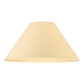 Abat-jour de rechange pour lampe de table E14 21x11 cm jaune