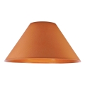 Abat-jour de rechange pour lampe de table E14 21x11 cm orange