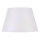 Abat-jour de rechange pour lampe de table E27, Ø 18 cm, blanc