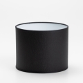 Abat-jour de rechange pour lampe de table et applique murale DEVA E27 16x20 cm noir