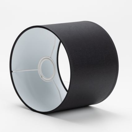 Abat-jour de rechange pour lampe de table et applique murale DEVA E27 noir