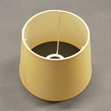 Abat-jour de rechange pour lampe de table QUEEN E27, Ø 19,5 cm, jaune