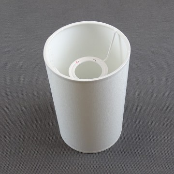 Abat-jour de rechange pour lampe de table TUBA E27, Ø 12 cm, blanc