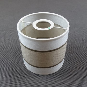 Abat-jour de rechange pour lustre CATTLEYA E27 blanc/marron