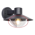 Abat-jour de rechange transparent pour applique murale, lustre et lampe VEERLE E27