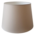 Abat-jour de remplacement pour lampe de table (culot E27), Ø 30 cm, beige