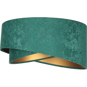 Abat-jour pour suspension GALAXY E27 d. 45 cm vert/doré