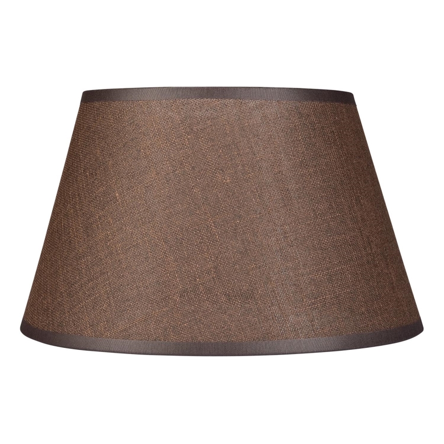 Abat-jour rechange pour suspension et applique murale ANTONIO E14 120x200 mm marron