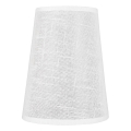 Abat-jour rechange pour suspension et applique murale ANTONIO E14 150x120 mm blanc