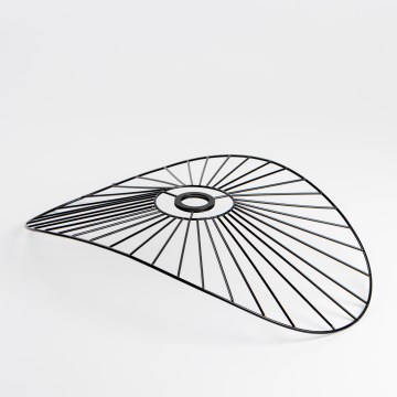 Abat-jour universel CURITIBA 40x56 cm noir