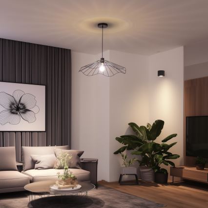 Abat-jour universel CURITIBA, diam. 60 cm, noir