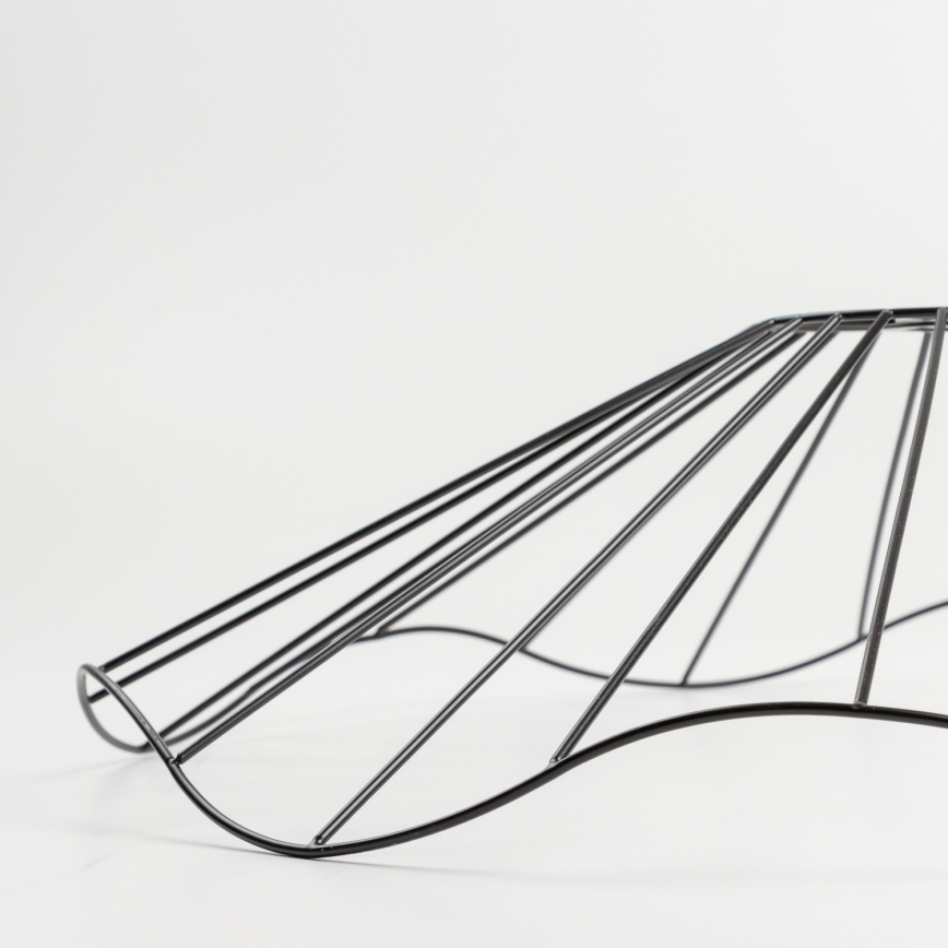 Abat-jour universel CURITIBA, diam. 60 cm, noir