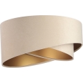 Abat-jour universel GALAXY E27 d. 45 cm beige/doré