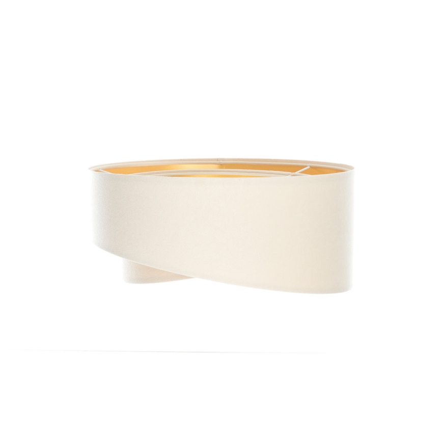 Abat-jour universel GALAXY E27 d. 45 cm crème/doré