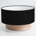 Abat-jour universel KERIA diam. 50 cm noir/beige
