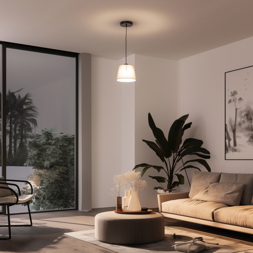 Abat-jour universel KERIA Ø 20,5 cm gris