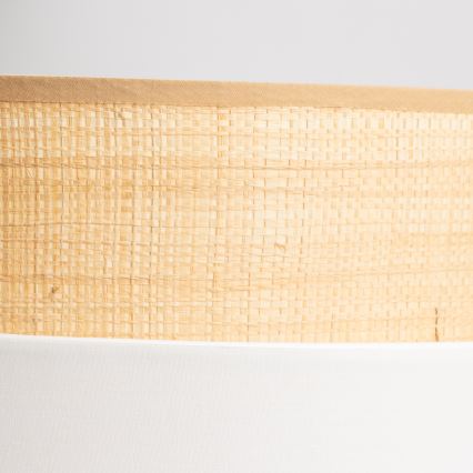 Abat-jour universel KERIA Ø 40 cm beige/blanc