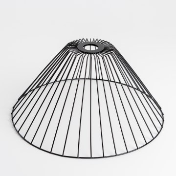 Abat-jour universel pour luminaire CURITIBA, diamètre 45 cm, noir