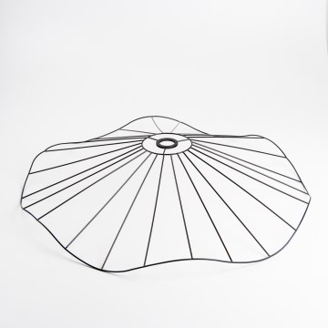 Abat-jour universel pour luminaire CURITIBA, Ø 80 cm, noir