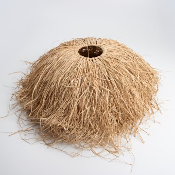 Abat-jour universel pour luminaire KERIA, Ø 60 cm, marron