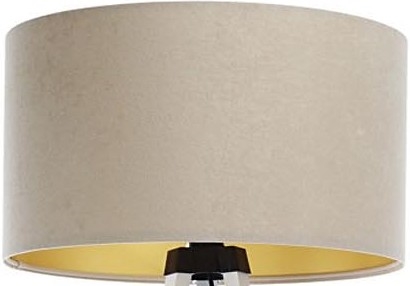 Abat-jour universel STANDART E27 d. 45 cm beige/doré