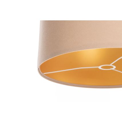Abat-jour universel STANDART E27 d. 45 cm beige/doré