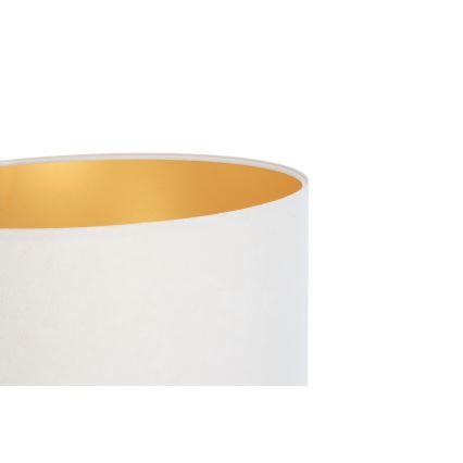 Abat-jour universel STANDART E27 d. 45 cm blanc/doré
