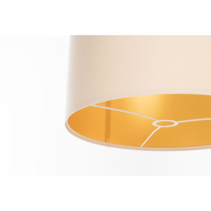 Abat-jour universel STANDART E27 d. 45 cm crème/doré