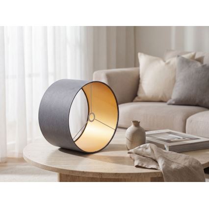 Abat-jour universel STANDART E27 d. 45 cm gris/doré