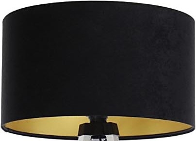 Abat-jour universel STANDART E27 d. 45 cm noir/doré