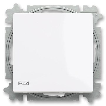 ABB 3559T-A06940 500 - Interrupteur d'escalier sans cadre n° 6 ZONI IP44 blanc