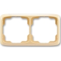 ABB 3901A-B20 D - Cadre double TANGO beige